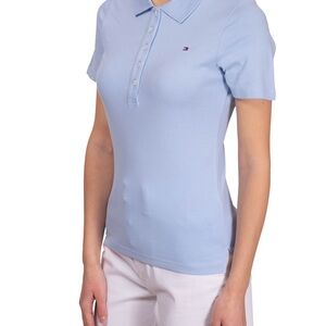 Tommy Hilfiger Sky Blue Slim fit Polo, New, no tag